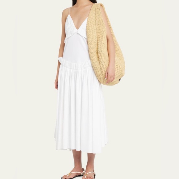 Khaite Olivia Large Raffia Bag, Natural raffia - Picture 10 of 17